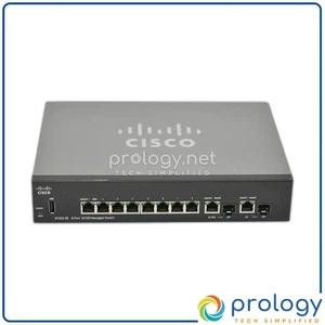 Cisco SF352-08-K9 8-Port 10/100 Managed Switch - Picture 1 of 5