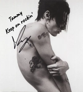 Custom Add Your Name/Greeting Yungblud signed 8x10 Photo Reprint Autograph - Bild 1 von 2