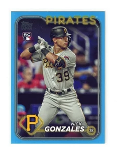 2024 Topps Baseball Japan Edition Nick Gonzalez RC Blue /150 - Pirates - Bild 1 von 2