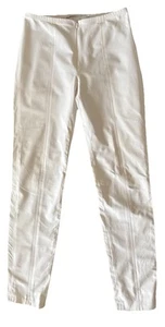 Raffaello Rossi-“Giga”- White Slim Fit Cotton Blend Pant-Size 34 - Picture 1 of 7