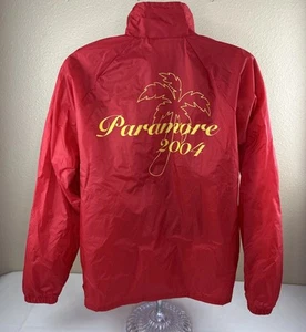 Paramore 2004 Windbreaker Tour Jacket Size L Augusta NWOT - Picture 1 of 9