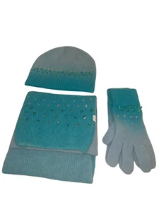 CAPPELLO SCIARPA E GUANTI CON PERLINE - Bild 1 von 1