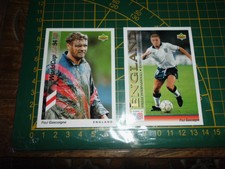 1994 Upper Deck World Cup USA 94 Soccer 107 56 Paul Gascoigne ENGLAND STAR