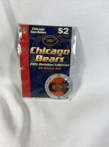 Chicago Bears NFL 2003 Medallion Collection Kordell Stewart #10 Players Inc NEW - Picture 1 of 3