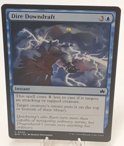 MTG - Bloomburrow - Dire Downdraft - #0046 - Playset x4 - Near Mint - Bild 1 von 6