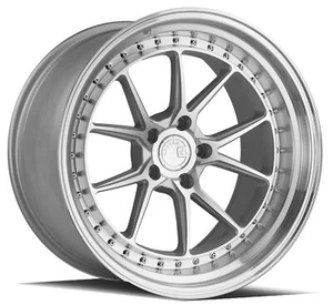 One 19x11 Aodhan DS08 5X114.3 +22 Flow Forged Machined Silver Wheel - Picture 1 of 3