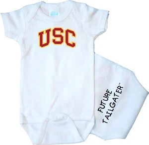 Future Tailgater USC Trojans FT Baby Bodysuit - Picture 1 of 4