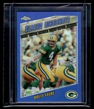 2000 Topps Chrome Refractor #194 Brett Favre Packers HOF