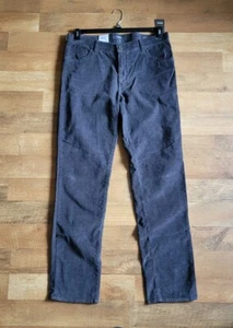 Pantalón BRAX 38 x 34 "CÁDIZ" ARTIC Pana Gris Oscuro Hecho en Ucrania NUEVO - Imagen 1 de 16