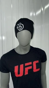 Offizielle UFC Beanie 25 Jahre Feier Mütze Erwachsene Einheitsgröße schwarz - Bild 1 von 2