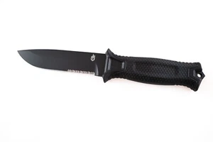 Gerber Strongarm SE Messer Schwarz - Teilwellenschliff NEU - Bild 1 von 3