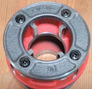 Ridgid 37405 12R NPT 1-1/4" NPT 11-1/2 Tpi Pipe Threading Die Head - Picture 1 of 7