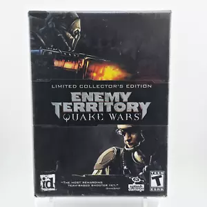 Enemy Territory: Quake Wars - Edición Coleccionista, 2007, Slipcover, Nuevo y Precintado - Imagen 1 de 8