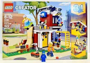 (31081) LEGO Creator 3 en 1: Casa de Patinaje Modular Nuevo Sellado Ciudad Retirada - Imagen 1 de 6