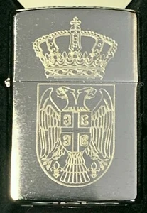 ZiPPO Serbien SERBIA Diamant Gravur auf Qualitäts ZiPPO mit / ohne GeschenkSet - Bild 1 von 5