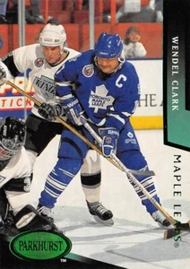 1993-94 Parkhurst Emerald Ice #475 Wendel Clark - Picture 1 of 2