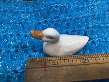 Hagen Renaker miniature made in America Long Billed Duck Mama retired