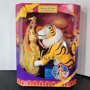1993 Aladdin MISB 12" Jasmine And Rajah Friendship Set Doll Figure Disney #10587 - Picture 1 of 5