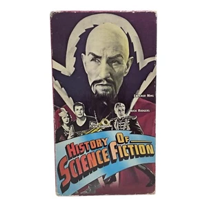 The History of Science Fiction in the Movies 1990 VHS Vintage Space Ships Robots - Picture 1 of 8