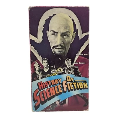 The History of Science Fiction in the Movies 1990 VHS Vintage Space Ships Robots - Image 1 of 4