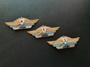 URSS 3 DISTINTIVOS DE EJERCITO SOVIÉTICO (Oficiales) - Imagen 1 de 8