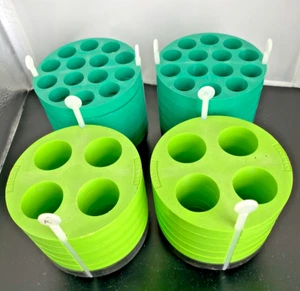 Juego de adaptadores de tubo de cubo de rotor oscilante centrífuga Beckman - Imagen 1 de 2