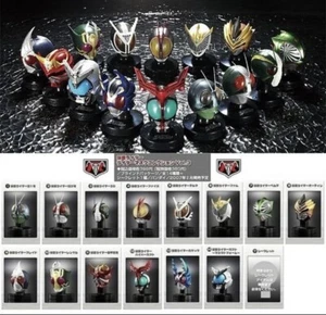 Bandai Mascolle Vol.3 Masked Rider Mask Collection 1:6 Helm Set 13 Figuren - Bild 1 von 13
