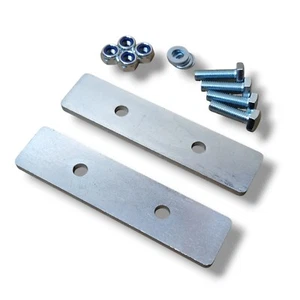 Land Rover Defender 90 Discovery 1 RRC Heavy Duty Federhalteplatten hinten - Bild 1 von 1