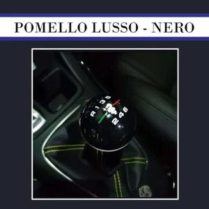 ALFA ROMEO GIULIETTA SCHALTKNAUF SCHWARZ ITALIEN LUXUSAUSGABE HANDARBEIT - Bild 1 von 6