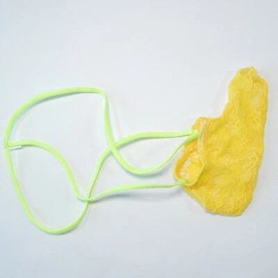 K1439 цветочный кружева мужской струнных инструментов стрингов пенис рукав мешок вперед вверх - Изображение 1 из 4