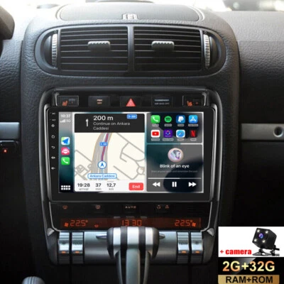 Carplay For 2002-2010 Porsche Cayenne Android 12 Car Stereo Radio GPS Navi - Image 1 of 4