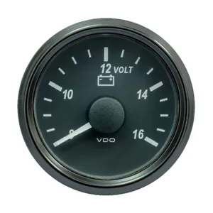 VDO SingleViu 52mm (2-1/16") Voltmeter f/12V Systems A2C3832770030 UPC 410359... - Picture 1 of 1
