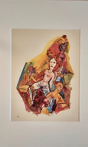 George Grosz   ECCE HOMO   Blatt VI  Passepartierte Offset-Lithographie von 1965 - Bild 1 von 7