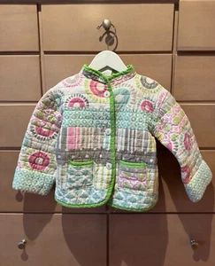 Handmade Quilted Girls Jacket - Picture 1 of 7