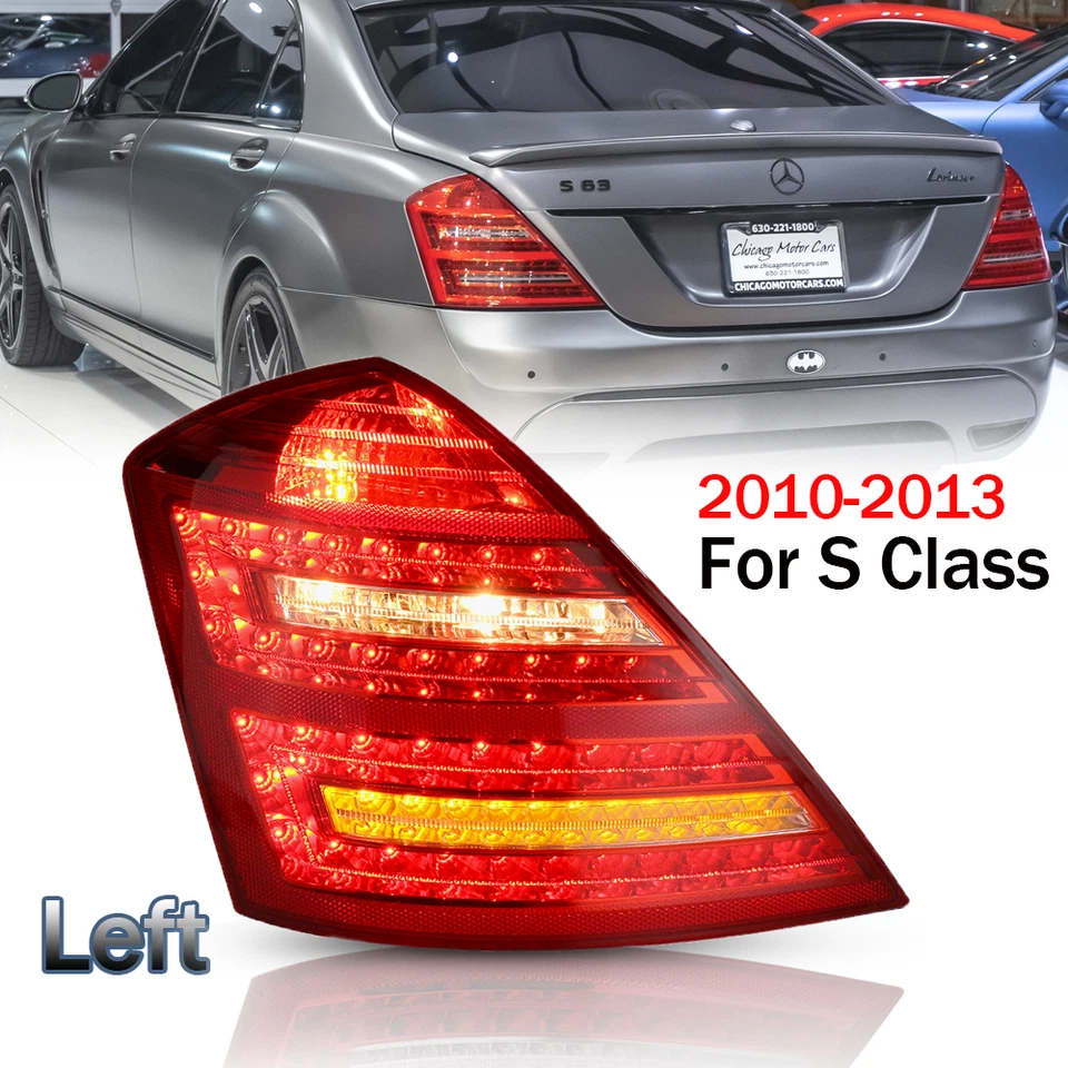 Driver Side LED Tail Light Lamp For 2010-2013 Mercedes Benz S600 S550 S65 W221 - Image 1 of 4