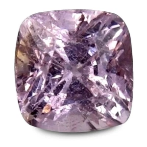 NATURAL BURMESE SPINEL 1.70 CARAT -6X6mm Pink CUSHION LOOSE GEMSTONES SEE VDO - Picture 1 of 5
