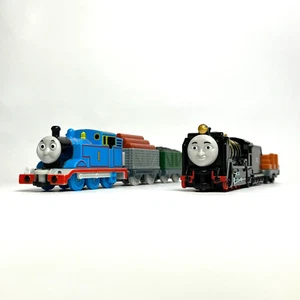 Thomas & Friends TOMICA #126 & Troublesome Trucks + #143 Hiro & Lumber Cargo Car - Picture 1 of 23