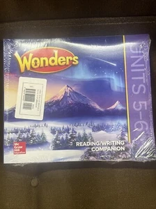 Wonders Reading/Writing Companion Grade 5 Units 1-6 2020 McGraw New Unopened - Foto 1 di 2