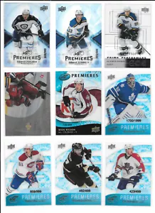 Hockey Upper Deck Ice Premieres Rookies - Various Years - You Pick, Choose - Picture 1 of 75