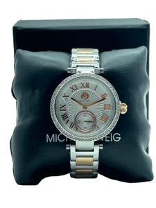 Reloj Michael Zweig Dos Tonos Damas, Plateado/Oro Rosa Acero Formal, Informal Mujer - Imagen 1 de 10