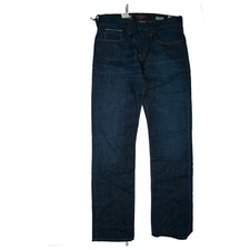 Mavi Jeans Pierre Men's Trousers Low Rise Slim Straight Size M W31 L32 Dark New