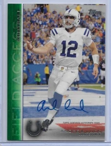 2015 Topps Field Access Andrew Luck Autogramm Auto #D/50 Indianapolis Colts - Bild 1 von 2