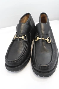 Gucci men's loafer style boots - Picture 1 of 21