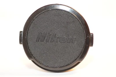 Nikon 52mm all black lens cap Vintage from 1970's - Image 1 of 3