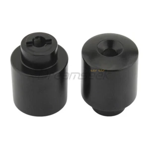 Handle Bar End Grips Cap Plugs for Honda Gold Wing GL1800 2001-24 CBR600RR 03-13 - Picture 1 of 9