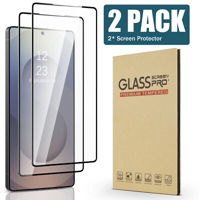 BENTOBEN 2 Pack For Samsung Galaxy S25 Ultra 9H Hardnes HD Tempered Glass Screen Protect
