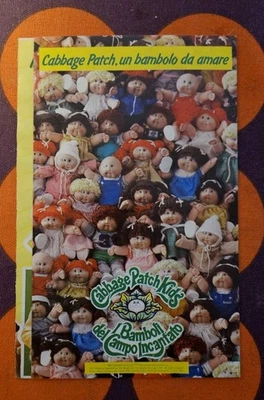 CABBAGE PATCH KIDS I BAMBOLI DEL CAMPO INCANTATO CATALOGO INSERTO TOPOLINO 1985 - Immagine 1 di 4