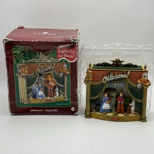 Carlton Karten OKLAHOMA! Weihnachtsschmuck Magie Lichter Musik 2003 Broadway 60. - Bild 1 von 5