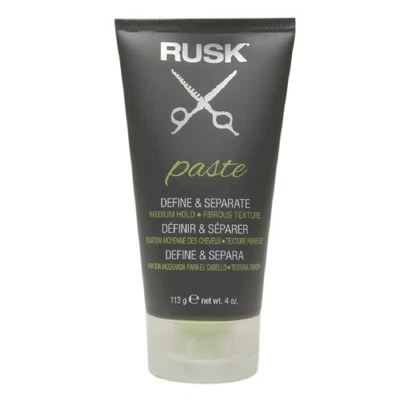 Rusk NEW Professional Hair Paste Define & Separate Medium Hold Styling 4 oz RARE - Image 1 of 2