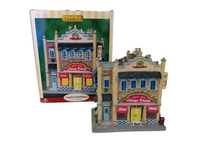 Lemax Victorian LONGS DRUG STORE Lighted Building Village w/Box  - Picture 1 of 9